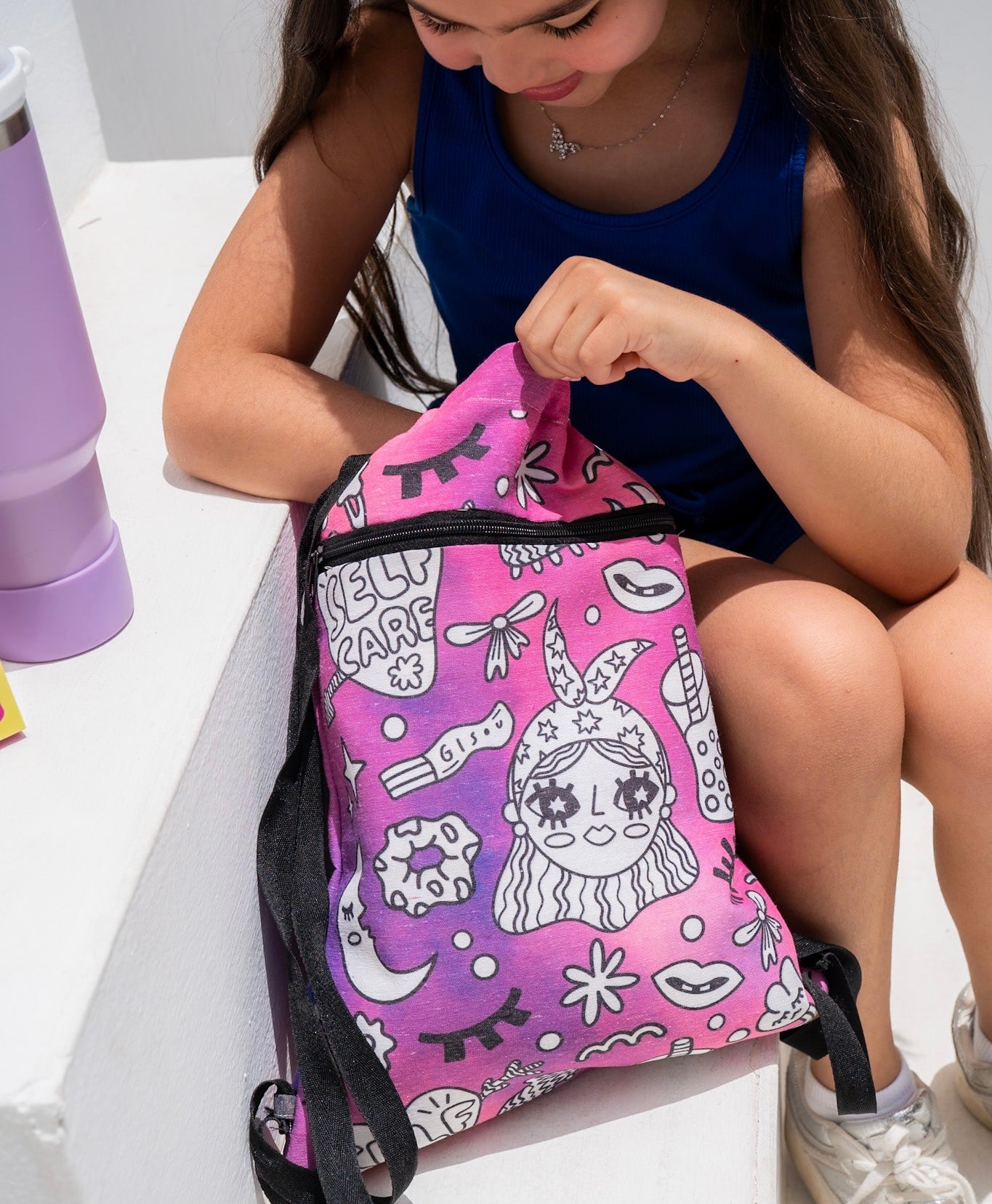 Glam Girl Drawstring Bag
