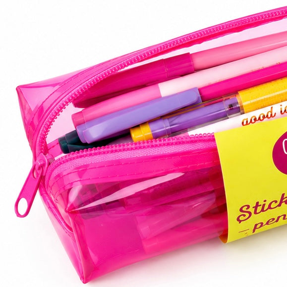 Stick & Pop pencil case - Pink