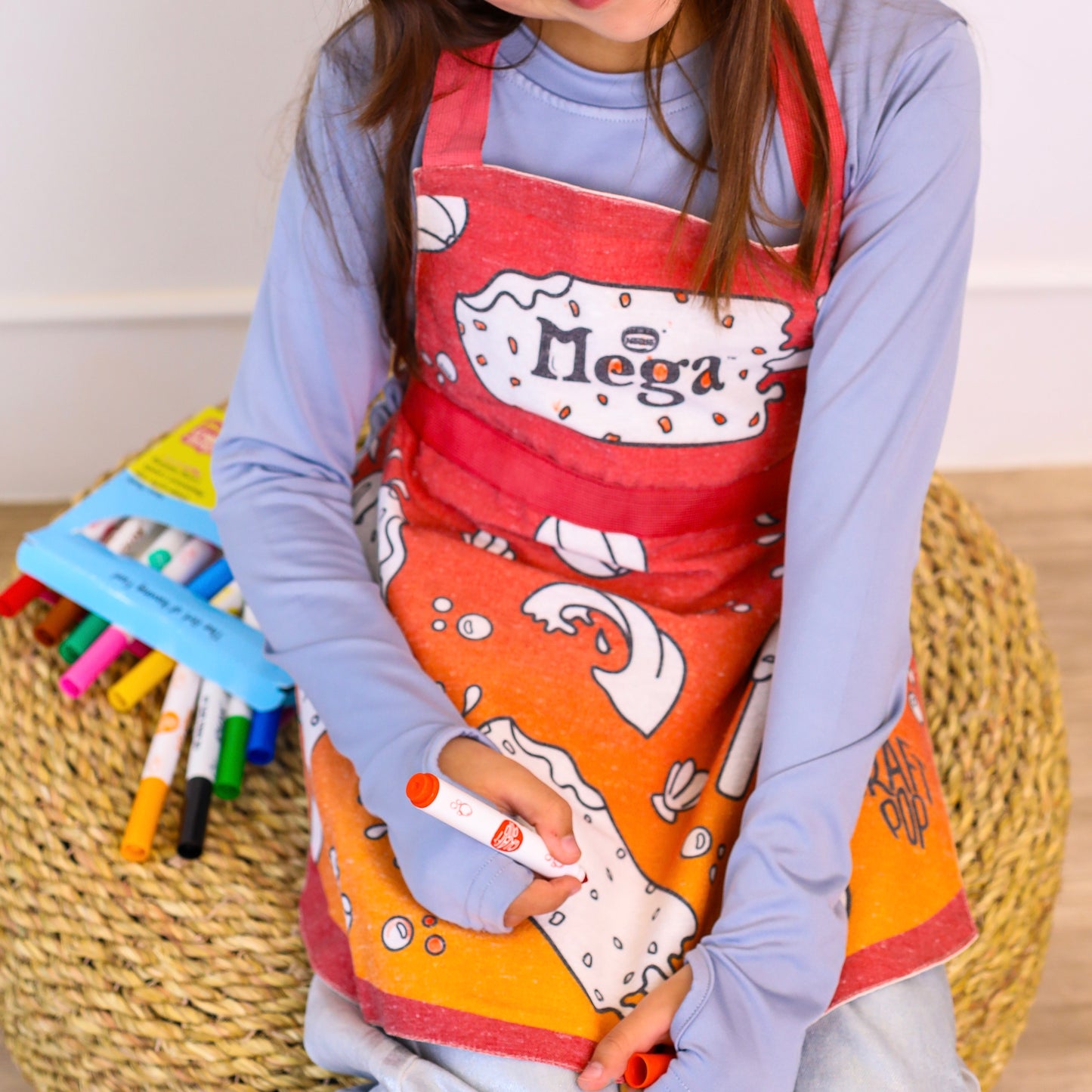 Mega Caramel Colouring Apron
