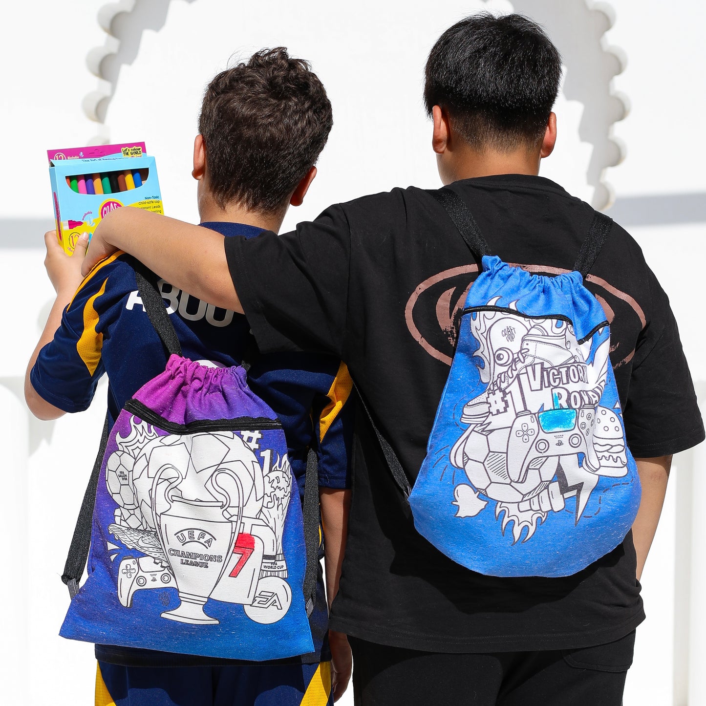 Victory Royale drawstring bag