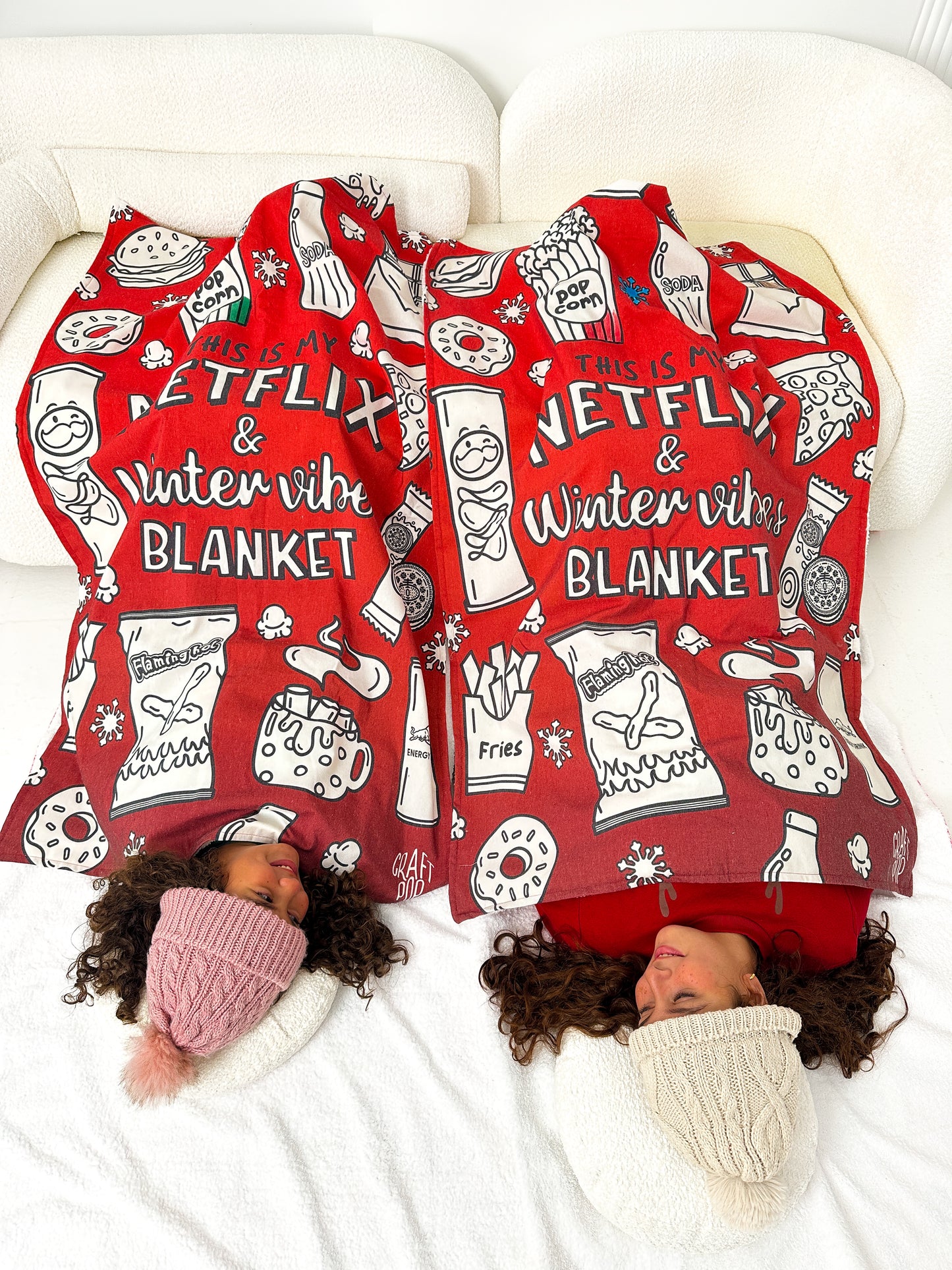 Netflix Colouring Blanket