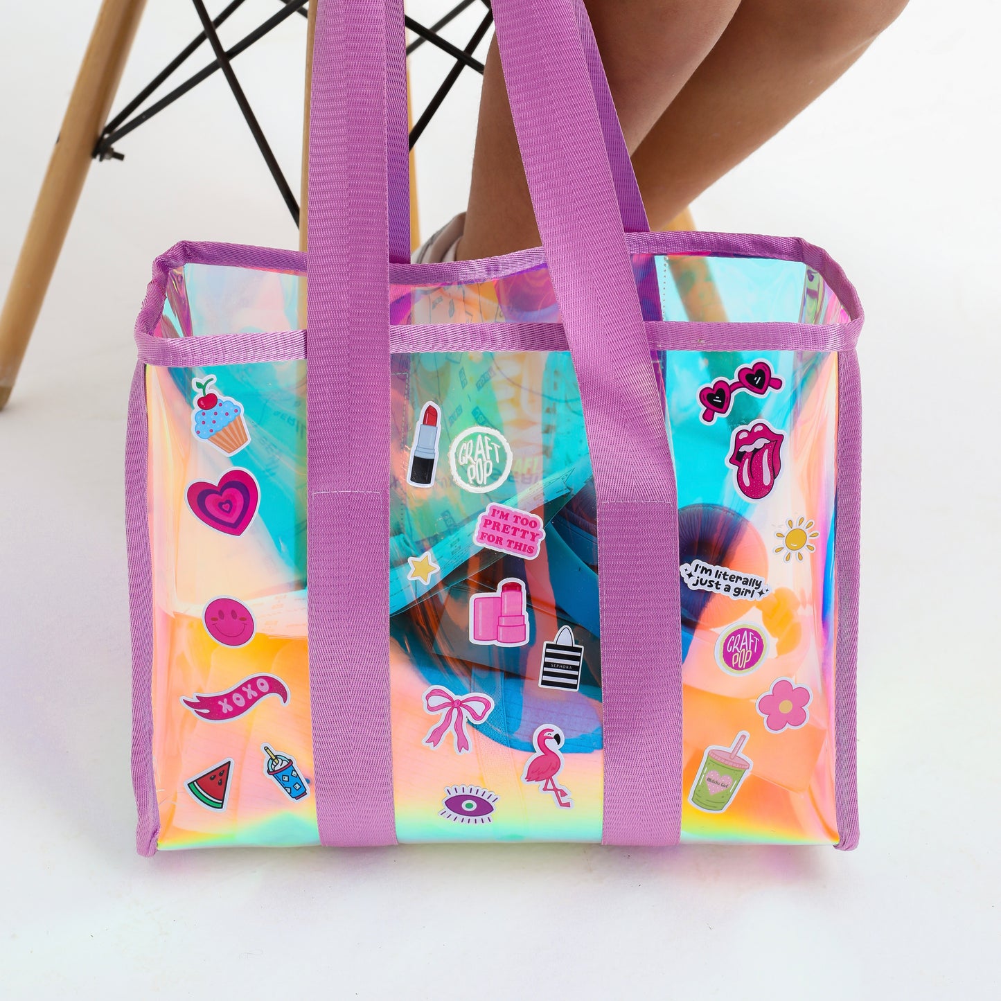 Purple Summer “It” bag