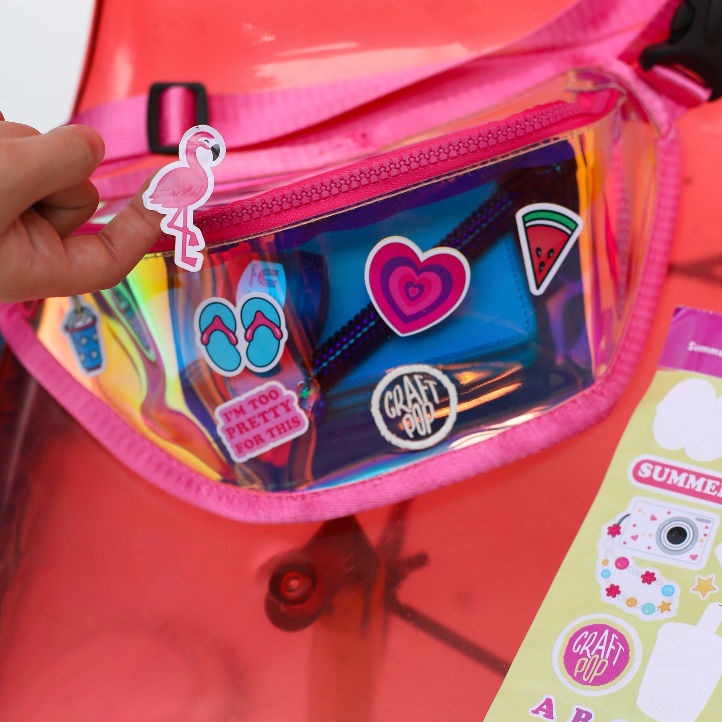 Hot Pink Waist Bag