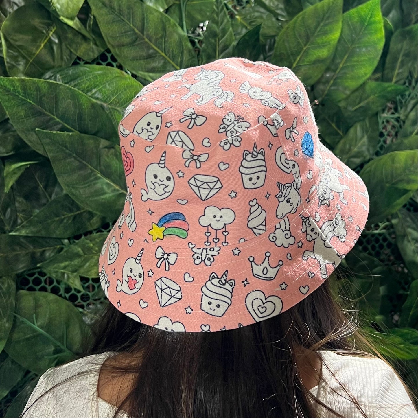 Fairytale colouring bucket hat