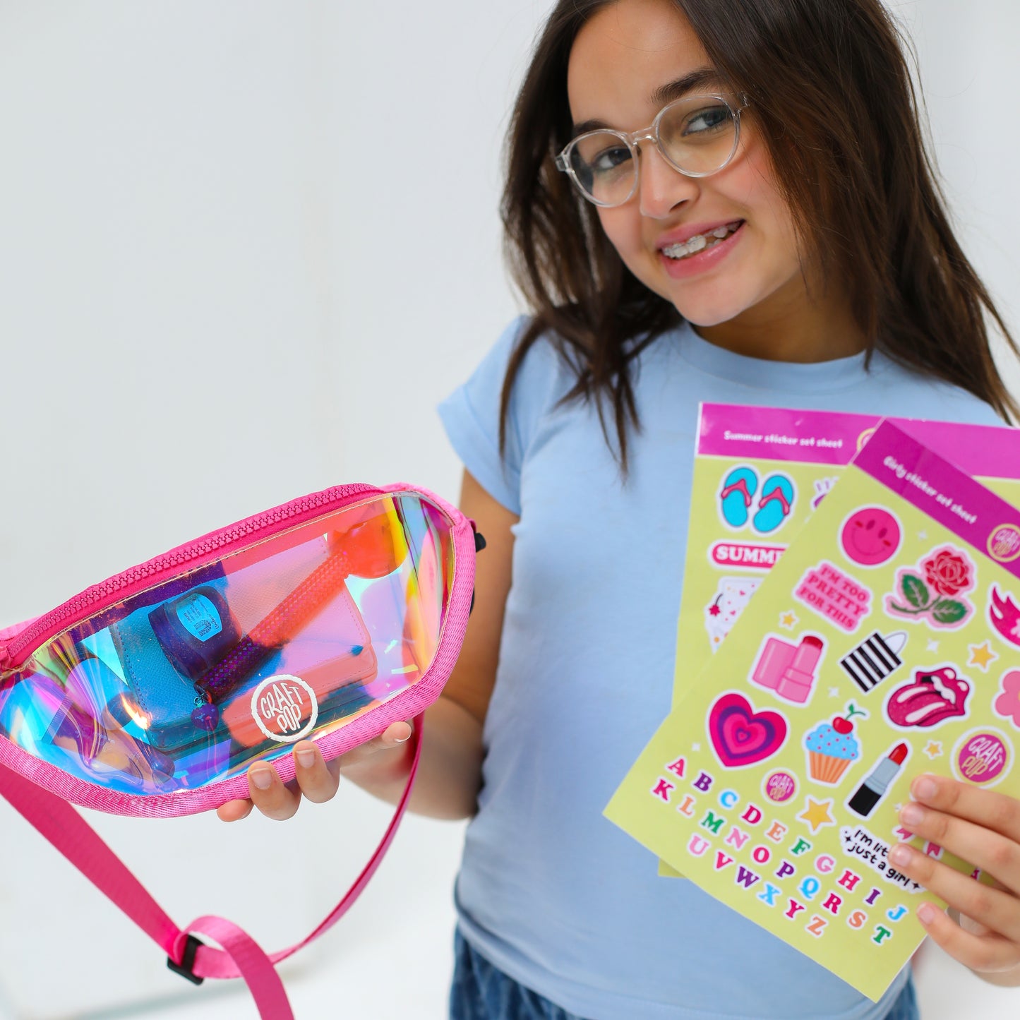 Hot Pink Waist Bag