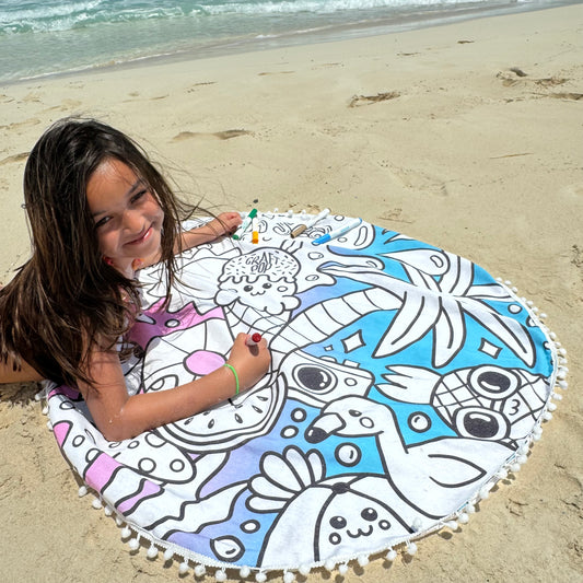 Vitamin Sea beach mat