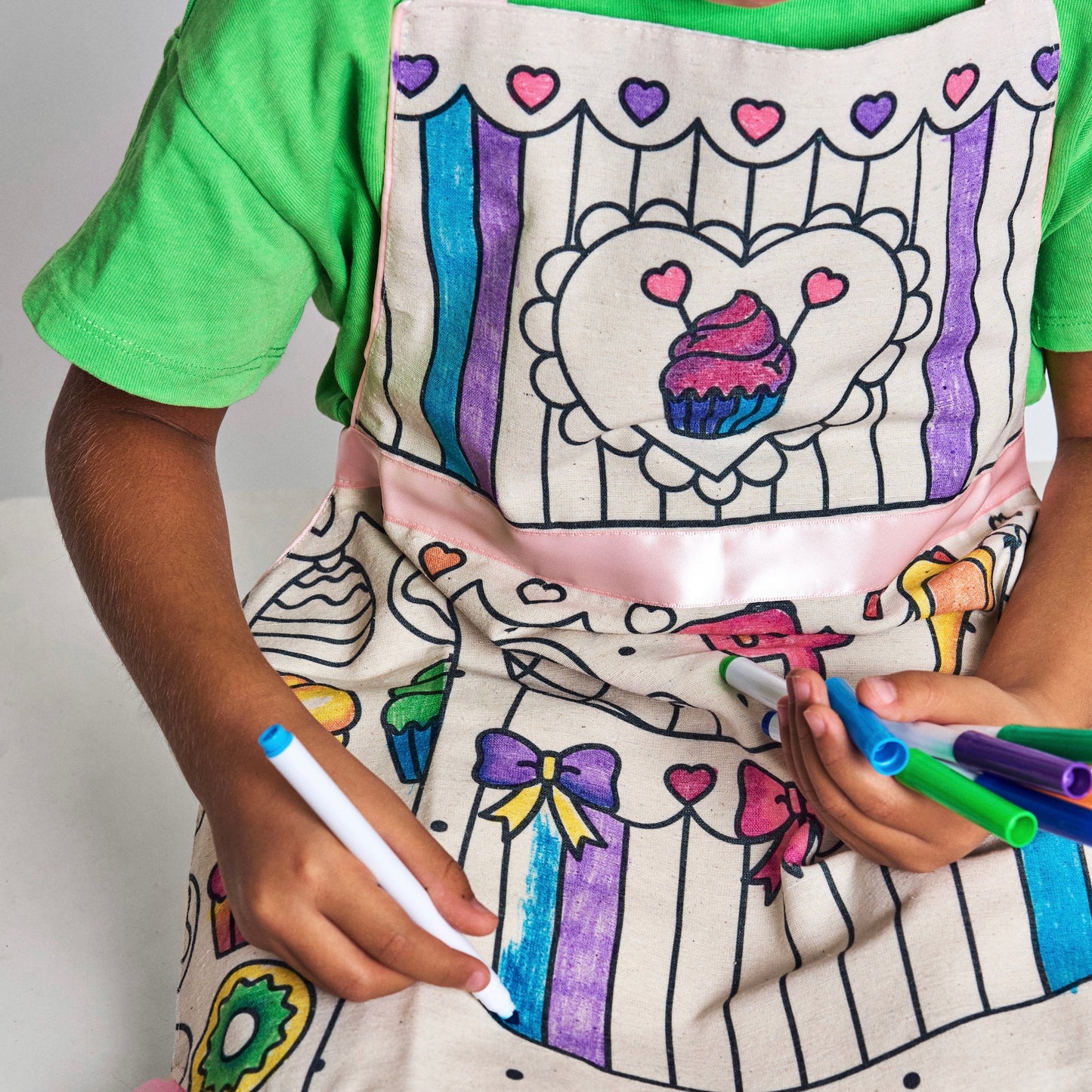 Baker Colouring Apron