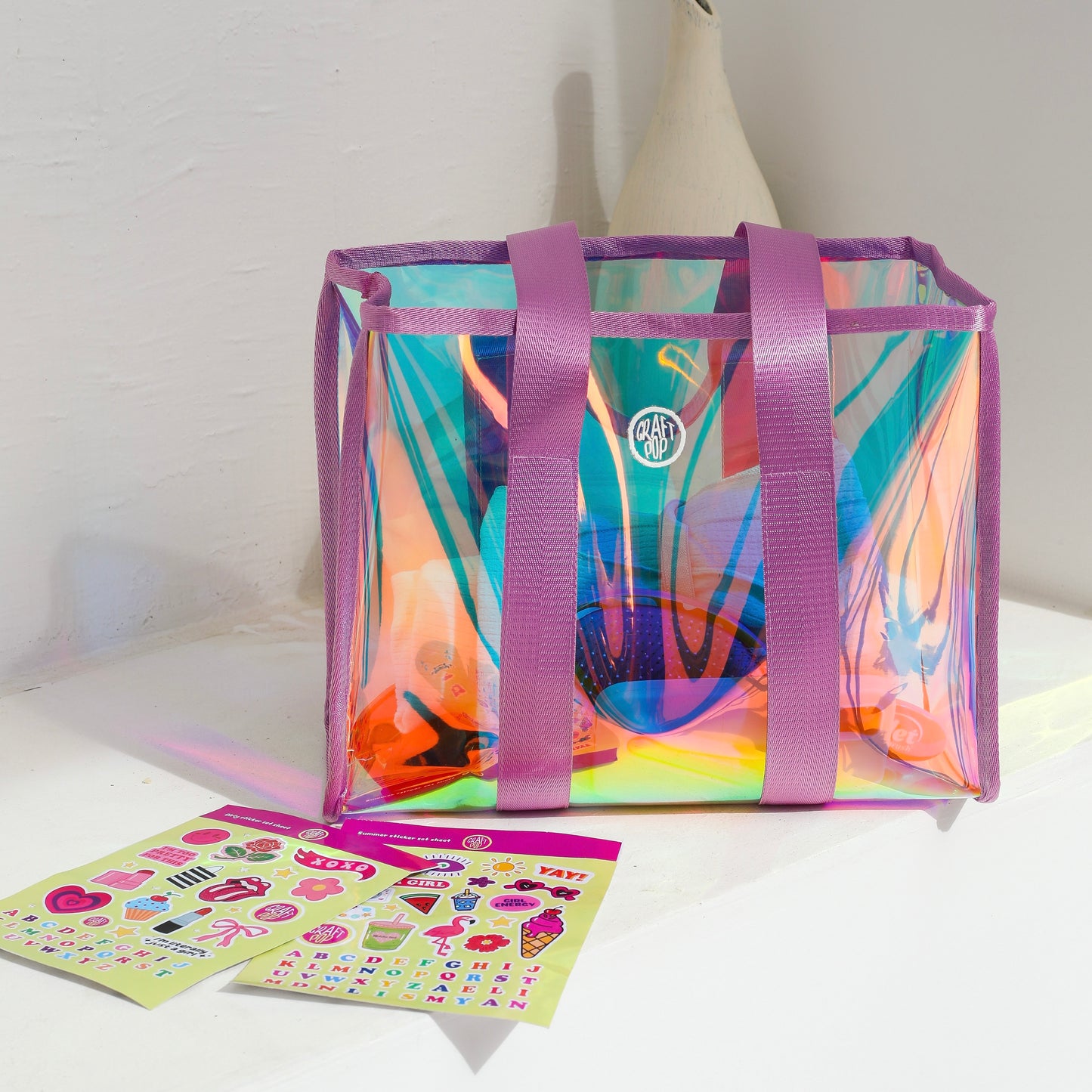 Purple Summer “It” bag