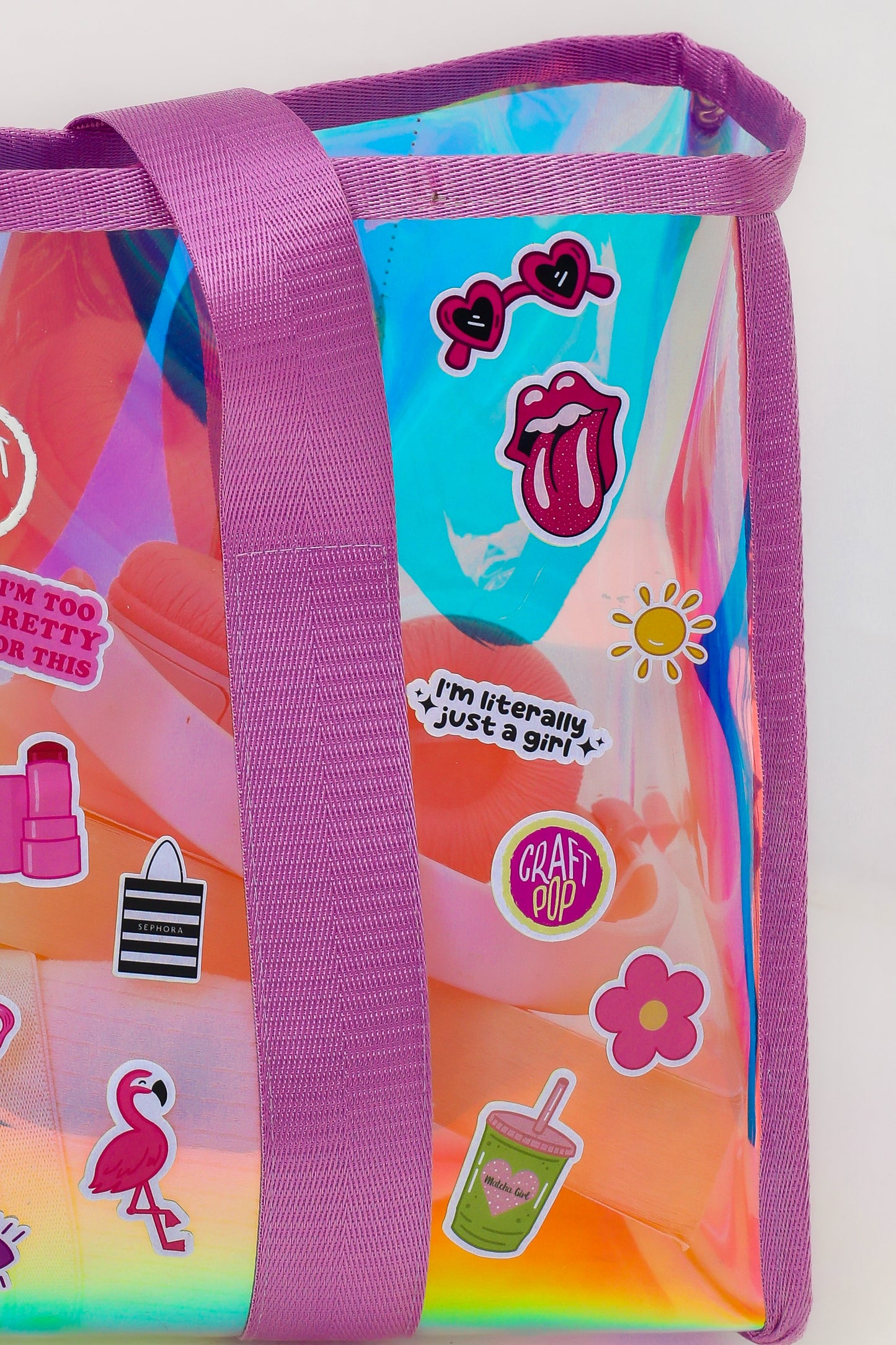 Purple Summer “It” bag