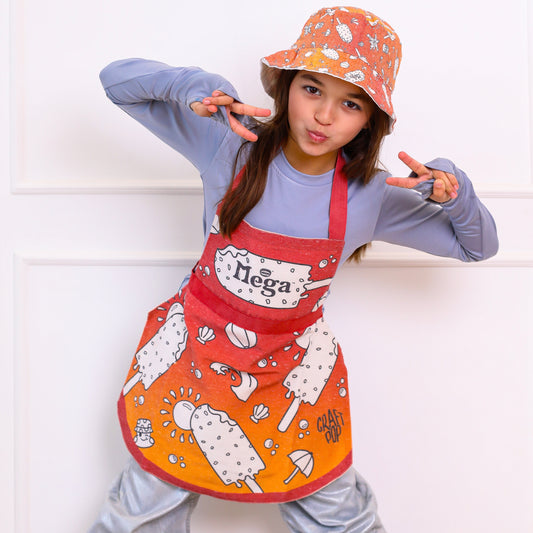 Mega Caramel Colouring Apron