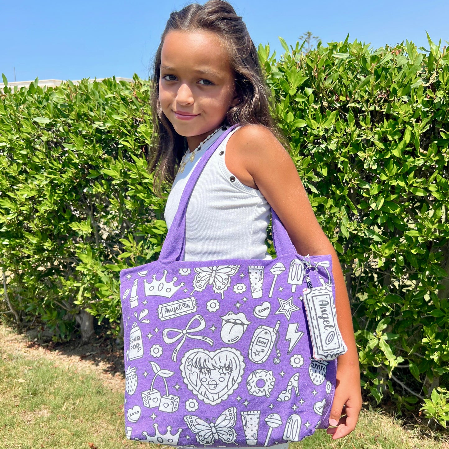Angel Colouring Bag