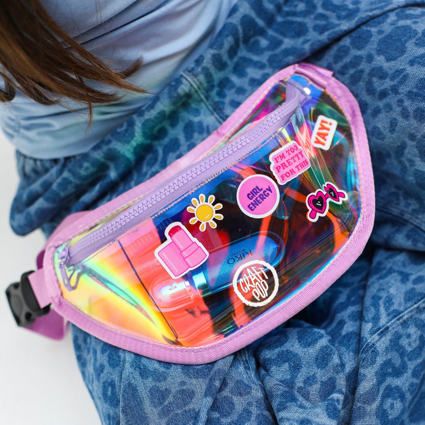 Purple Waist Bag